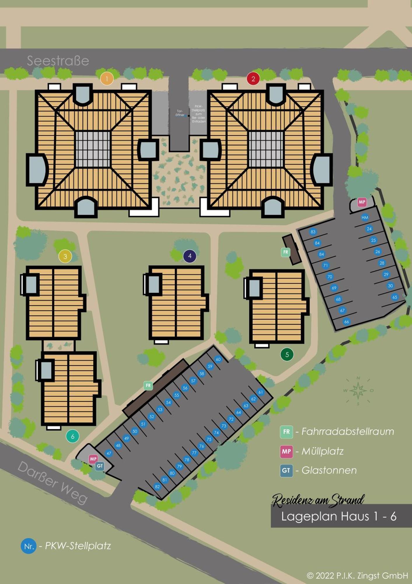 Residenz Am Strand Wohnung 4-61 Zingst Exterior foto